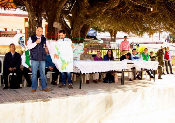 Proyecto de aislamiento de nacimientos de agua abrirá oferta laboral para 100 habitantes en Santurbán