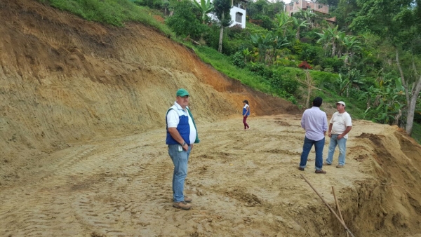 Sospecha de movimiento de tierra y tala en zona rural de Bucaramanga