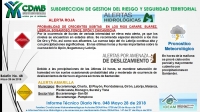 ALERTA METEOROLÓGICA