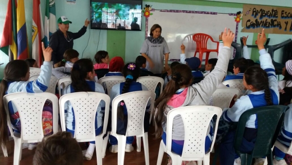 CDMB llevará cine verde para Berlín, en el colegio Luz de la Esperanza