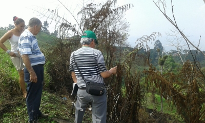 Conato de incendio en una finca en Floridablanca