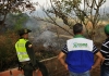 Grupo GEA y Policía Ambiental atienden conato de incendio en El Carrasco