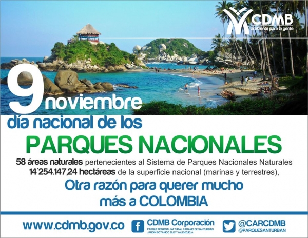 CDMB celebra Día Nacional de los Parques Nacionales