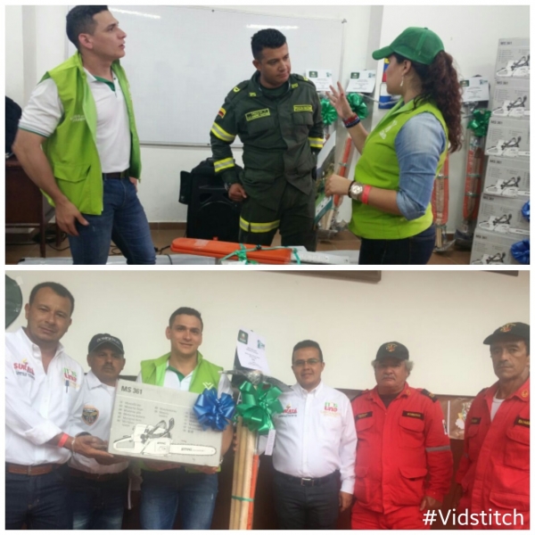 CDMB entrega kits para gestión del riesgo en Sotonorte