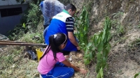 Jornada ambiental en el corregimiento La Corcova