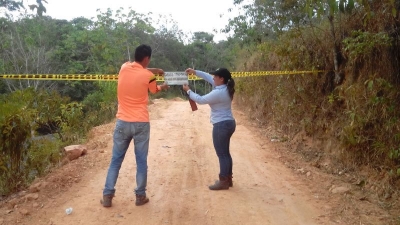 Cierran obra en finca en Valle de Ruitoque por relleno ilegal