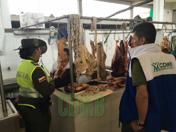 Comenzaron operativos contra la venta ilegal de carne, en las plazas de mercado