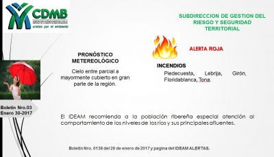 Acciones de prevención y preparación para la temporada seca y temporada invernal