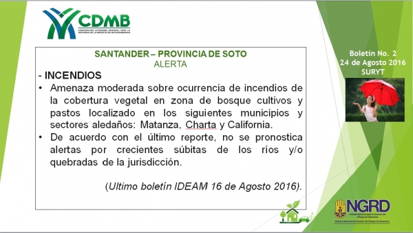 PREPÁRESE PARA LA TEMPORADA INVERNAL 2016 Y PROBABLE FENÓMENO DE LA “NIÑA”