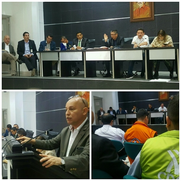 CDMB presenta acciones de prevención del riesgo ante Asamblea de Santander