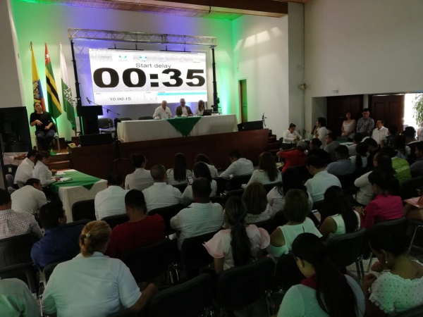 Se cumplió la audiencia pública de rendición de cuentas a la comunidad