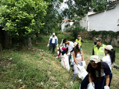 Exitosa jornada Todos por el Agua en Girón