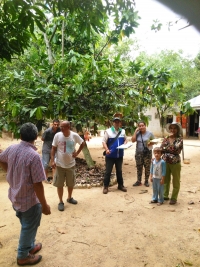 Comunidad presuntamente invade predio en sector de Palomitas en Floridablanca