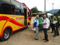 Positivo balance de revisión de control de emisiones a buses de Transgirón