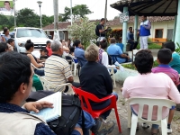 Vereda Portugal en Lebrija ya conocen manejo de caracoles africanos